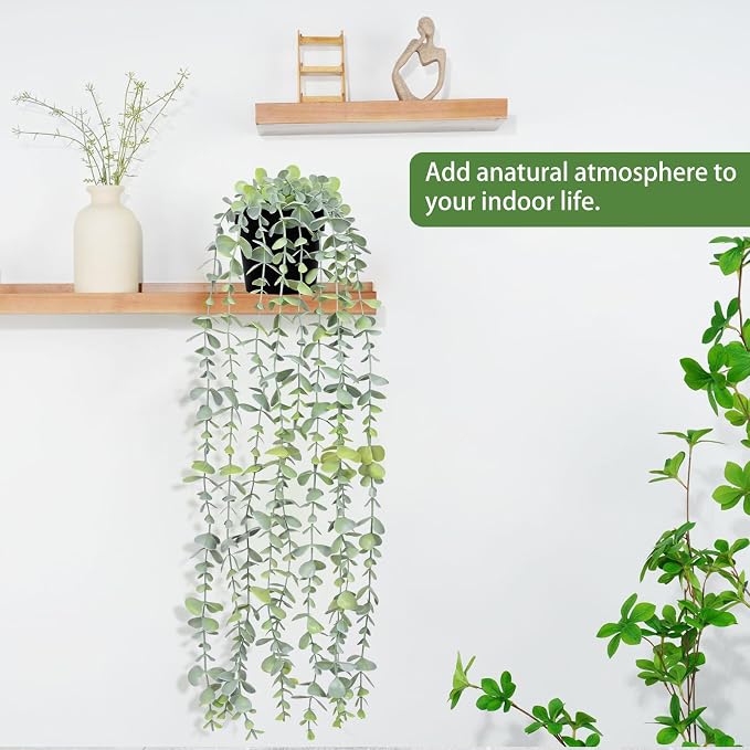 Waipfaru 2Pcs Fake Hanging Plants - Image 6