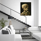 1 KINGO Van Gogh Canvas Wall Art: Skull of a Skeleton - Image 5