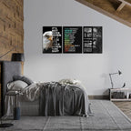 KAWAHONE Motivational Wall Art -Bald Eagle and Lion Inspirational Picture - Image 5