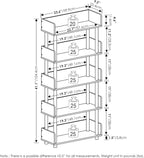 Furinno Turn-N-Tube 5-Tier Toolless Freestanding Multipurposes Display Rack - Image 3