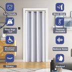 ChrisDowa Blackout Door Curtains - Image 2