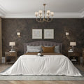 3yecao 31"×1181" Big Roll Large Size Wide Thick Dark Brown Tan Grey Concrete by 3YECAO