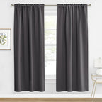RYB HOME Blackout Curtains for Living Room, Back Tab & Rod Pocket Top by RYBHOME