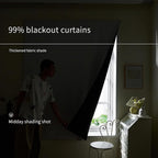 AJAZZ self Adhesive Portable 100% Blackout Curtains Simple and Easy to - Image 6