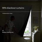 AJAZZ self Adhesive Portable 100% Blackout Curtains Simple and Easy to - Image 6