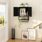 RUSTOWN Fluted Bathroom Wall Cabinet - Image 9