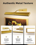 EZVALO Picture Light for Wall, 4800mAh Rechargeable Wireless Remote, Dimmable - Image 5