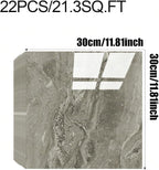 Chejiaye 22pcs Marble Peel and Stick Backsplash Waterproof Washroom Wall Panels - Image 4