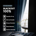 SimpleHome 100% Blackout Curtains - Image 2