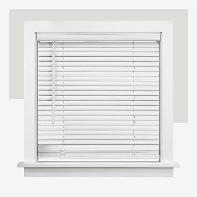 CHICOLOGY Cordless Mini Blinds for Indoor Windows, 15.75" W x 84" H, Light by CHICOLOGY