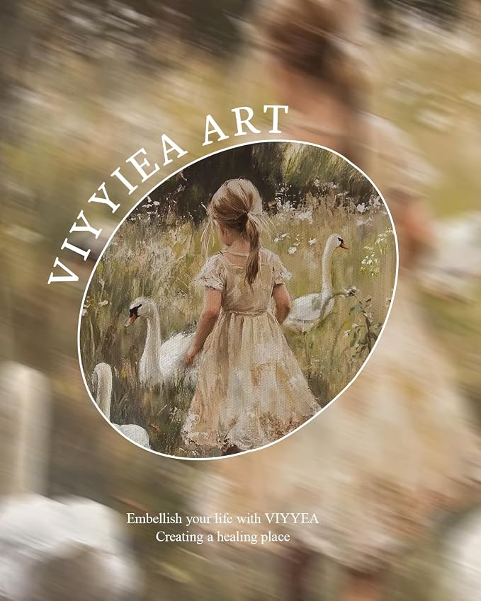VIYYIEA Vintage Gold Framed Wall Art - Image 4