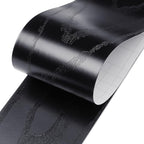 LaCheery Black Wood Mirror Frame Border Peel and Stick Mirror Border Tape Black - Image 2