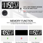 18 Inch Oversized Digital Wall Clock - Image 5