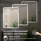 24x36 Inch LED Bathroom Mirror - Image 4