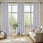 MIULEE Blackout Curtains for Bedroom Living Room 2 Panels, Thermal Insulated - Image 6