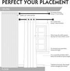 FMFUNCTEX 100% Blackout Curtains - Image 9