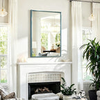 AAZZKANG Large Wall Mirror Decor Metal Framed Mirrors 26"x18" - Image 6