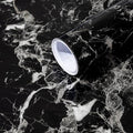 Arthome Black Marble Contact Paper, Peel and Stick Black Paper, Self Adhesive by ArthomeWALLDECOR