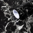 Arthome Black Marble Contact Paper, Peel and Stick Black Paper, Self Adhesive by ArthomeWALLDECOR