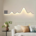 Qcyuui Modern Wall Sconce with Remote Control 43.3inch Dimmable LED Wall Lights by Qcyuui