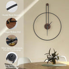 DRELIFAM Modern Wall Clock Large Wall Clocks - Image 5