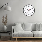 Wall Clocks Battery Operated 12 inch Modern Wall Clock, Silent Non Ticking Wall - Image 6