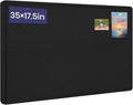 Bulletin Board - 35 x 17.5 inches Decorative Felt Pin Board - Cork Board by Hrrtyueg