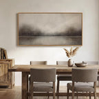 Large Framed Rustic Canvas Wall Art - Image 4