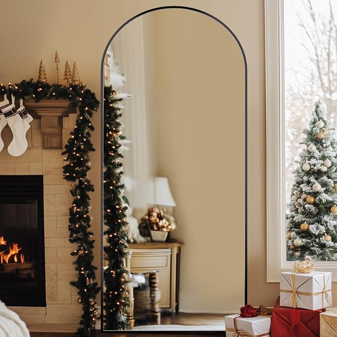 Full Length Mirror, Tall Body Floor Wall Hanging - Image 2