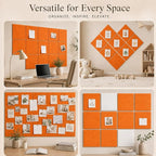 Large Cork Boards for Walls – 36" x 24" Self Adhesive Felt Wall Tiles - Image 6