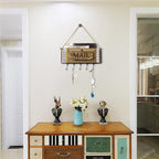 SRIWATANA Mail Holder, Rustic Mail Organizer Wall Mount Hanging Mail Sorter - Image 2