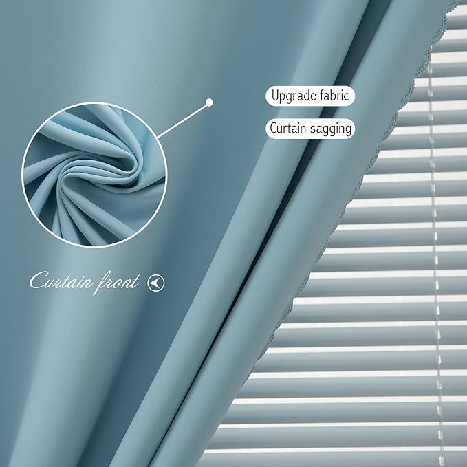 Portable Light Blocking Curtains Self-Stick Design, Removable Adhesive Window - Image 5