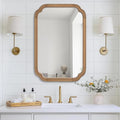 WallBeyond 20" x 30" Rounded Corner Arch Wall Mirror by WallBeyond