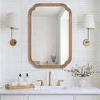 WallBeyond 20" x 30" Rounded Corner Arch Wall Mirror by WallBeyond