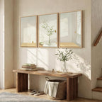 Framed Botanical Neutral 3 Piece Wall Art - Image 2