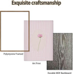 KISSFOX 3 Piece Framed Wall Art Wildflowers Wall Decor Botanical Canvas Art - Image 6