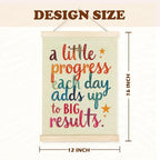 Supwhd Colourful Positive Affirmations Wall Decor, Inspirational Add Up to Big - Image 6