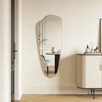 Irregular Wall Mirror Asymmetrical Mirror, Decorative Modern Mirror, Tempered by BOMINICA