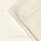 NICETOWN Ivory White Winter Velvet Curtains - Image 5