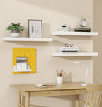 Vervida® White Floating Shelves - Image 4
