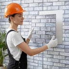 12PCS 3D Wall Panels Peel and Stick Foam Faux Brick Wall Panels, Self-Adhesive - Image 3