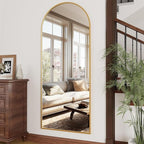 Rowjut Floor Full Length Mirror, Arched Mirrors Full Length 81"x41" - Image 7