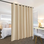 RYB HOME Blackout Curtains Soundproof Energy Saving Insulating Privacy Room - Image 3