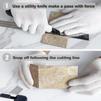 AULIGET Sandstone Peel and Stick Backsplash Wall Tiles - Image 7