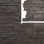 EverStone Acadia Ledge Faux Stone Panel, River Moss Color - Image 9