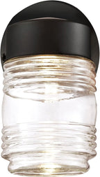 Design House 587246 Jelly Jar Indoor/Outdoor Integrated LED Wall Light - Image 7