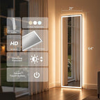 64"x21" Full Length Mirror - Image 4