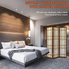Legacy Decor 4 Panels Room Divider - Image 7