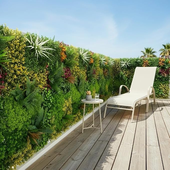 Artificial Grass Wall Backdrop Panels, Faux Boxwood Panels - Image 6