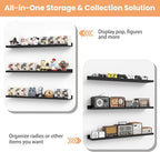 upsimples Floating Shelves for Wall, 47.3 Inch Shelves for Decor Storage Set of - Image 6